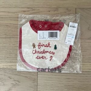 Carter’s First Christmas Ever Bib